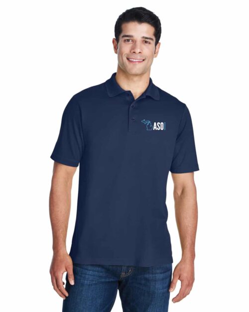 Mens Navy Polo Shirt
