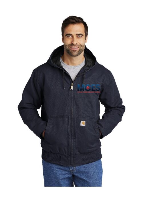 CT104050 Carhartt Washed Duck Active Jacket Navy
