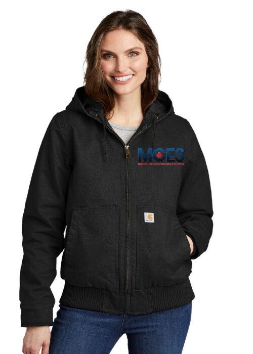 CT104053 Carhartt Ladies Washed Duck Active Jacket Black