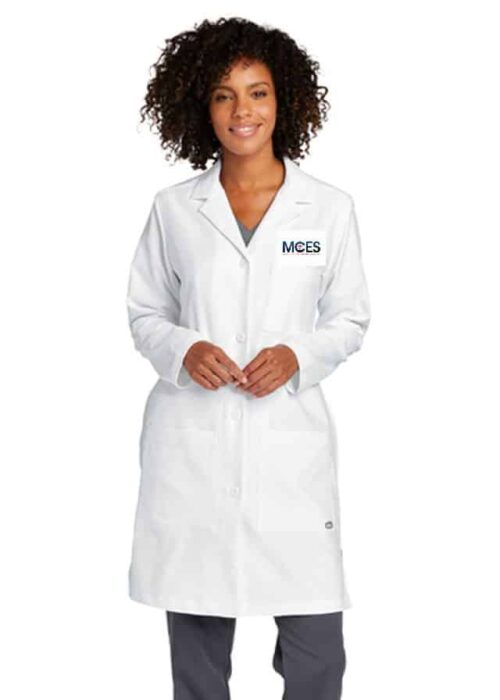 WW4172 Ladies Long Lab Coat