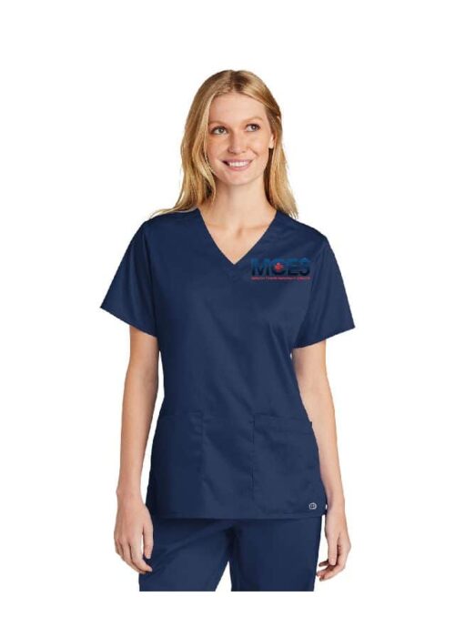Ladies Scrub Top