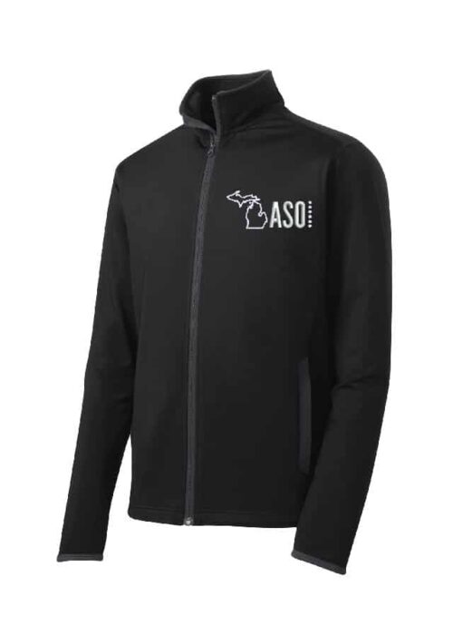 Men's Contrast Full-Zip Jacket