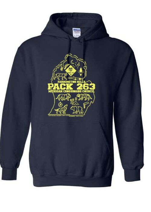 Navy Hooded Sweatshirt